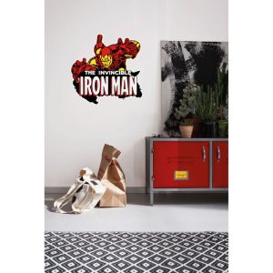 Komar Wandtattoo Iron Man Comic Classic 50×70 cm Komar Wandtattoo Iron Man Comic Classic 50×70 cm