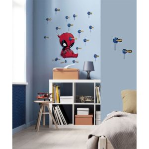 Komar Wandtattoo Deadpool Shootout 50×70 cm Komar Wandtattoo Deadpool Shootout 50×70 cm