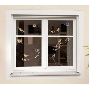 Komar Fenstersticker Birds 31×31 cm Komar Fenstersticker Birds 31×31 cm