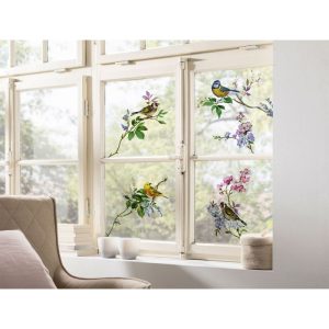 Komar Fenstersticker Wedding Birds 31×31 cm Komar Fenstersticker Wedding Birds 31×31 cm