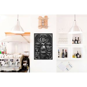 Komar  Wandtattoo Coffeeshop 50×70 cm