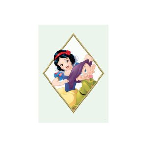 Komar Wandbild Snow White & Dopey 40×50 cm Komar Wandbild Snow White & Dopey 40×50 cm