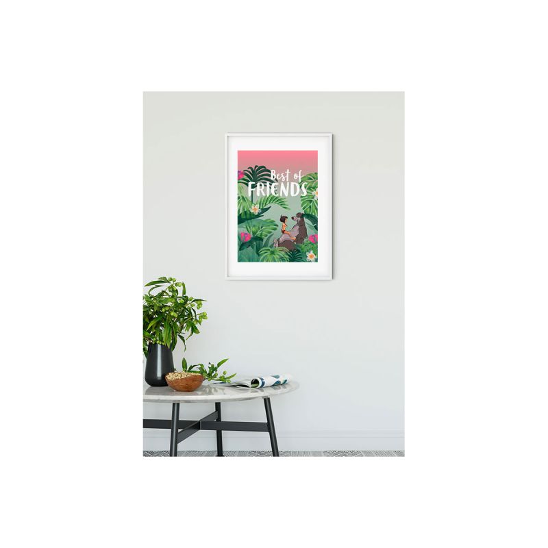 Komar  Wandbild Jungle Book Best of Friends 40x50 cm