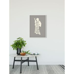 Komar Wandbild Star Wars Silhouette Quotes Leia 40×50 cm Komar Wandbild Star Wars Silhouette Quotes Leia 40×50 cm