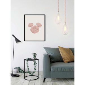 Komar Wandbild Striped Mouse 40×50 cm Komar Wandbild Striped Mouse 40×50 cm
