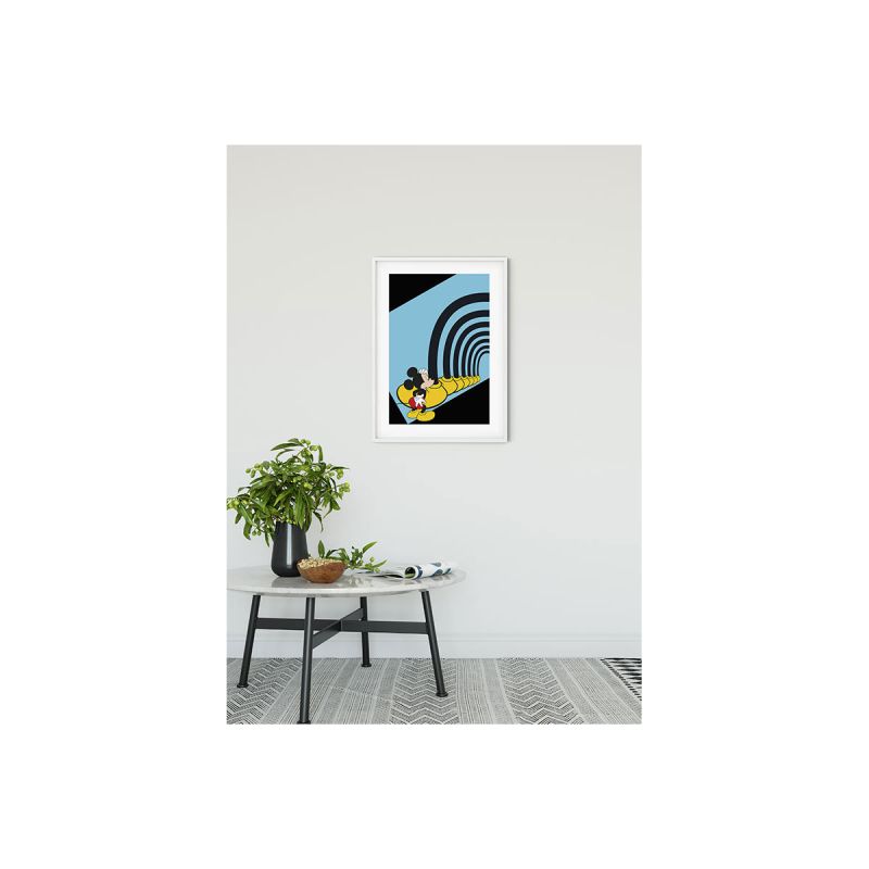 Komar  Wandbild Mickey Mouse Foot Tunnel 40x50 cm