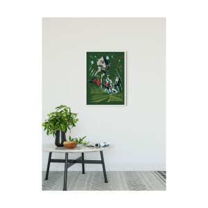 Komar Wandbild Star Wars Classic Vector Endor 40×50 cm Komar Wandbild Star Wars Classic Vector Endor 40×50 cm