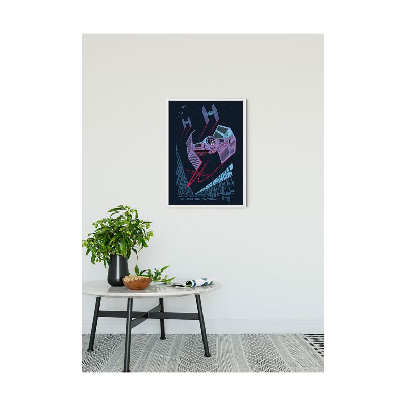 Komar  Wandbild Star Wars Classic Vector TIE-Fighter 40x50 cm