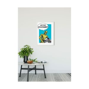 Komar Wandbild Star Wars Classic Comic Quote Droids 40×50 cm Komar Wandbild Star Wars Classic Comic Quote Droids 40×50 cm