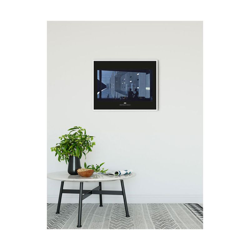 Komar  Wandbild Star Wars Classic Death Star Control 50x40 cm