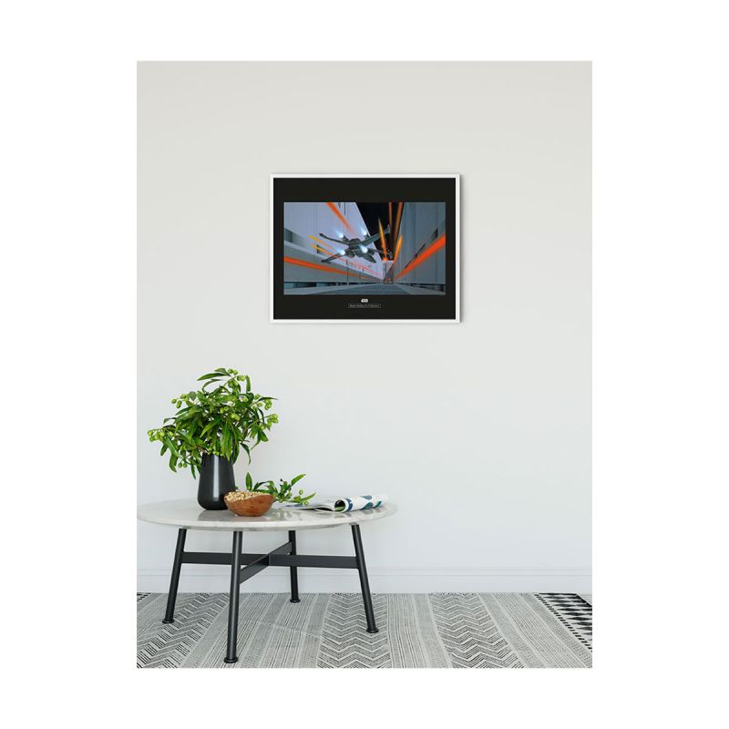 Komar  Wandbild Star Wars Classic Death Star Trench 50x40 cm