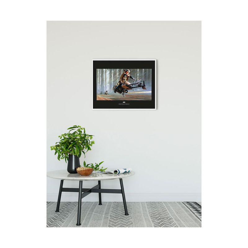 Komar  Wandbild Star Wars Classic Endor Speeder 50x40 cm