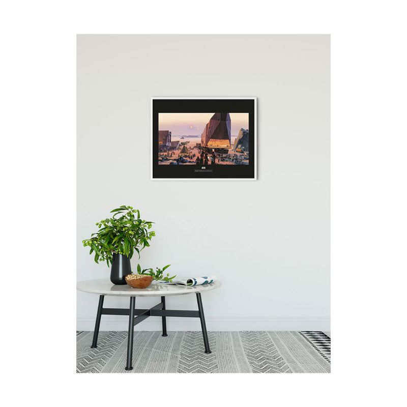 Komar  Wandbild Star Wars Classic Java Market 50x40 cm