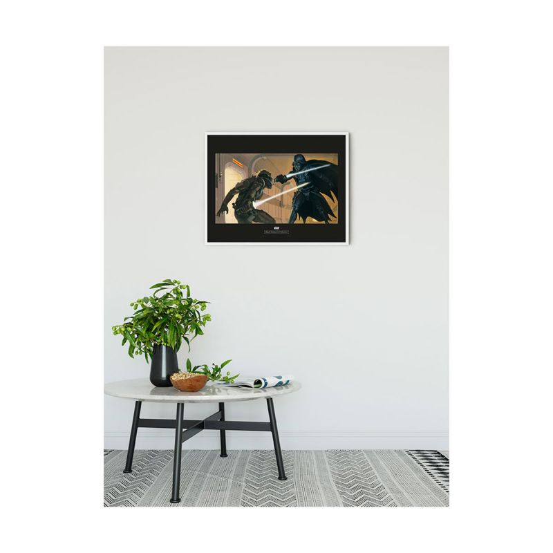 Komar  Wandbild Star Wars Classic Vader Luke Hallway 50x40 cm