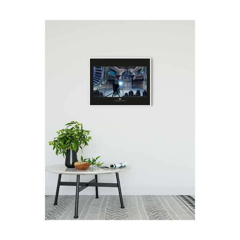 Komar  Wandbild Star Wars Classic Vader Luke Throneroom 50x40 cm