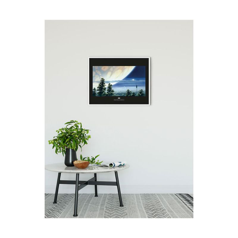 Komar  Wandbild Star Wars Classic Yavin Lookout 50x40 cm