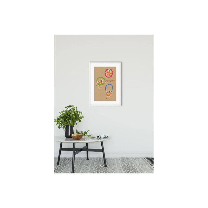Komar  Wandbild ABC Animal O 40x50 cm