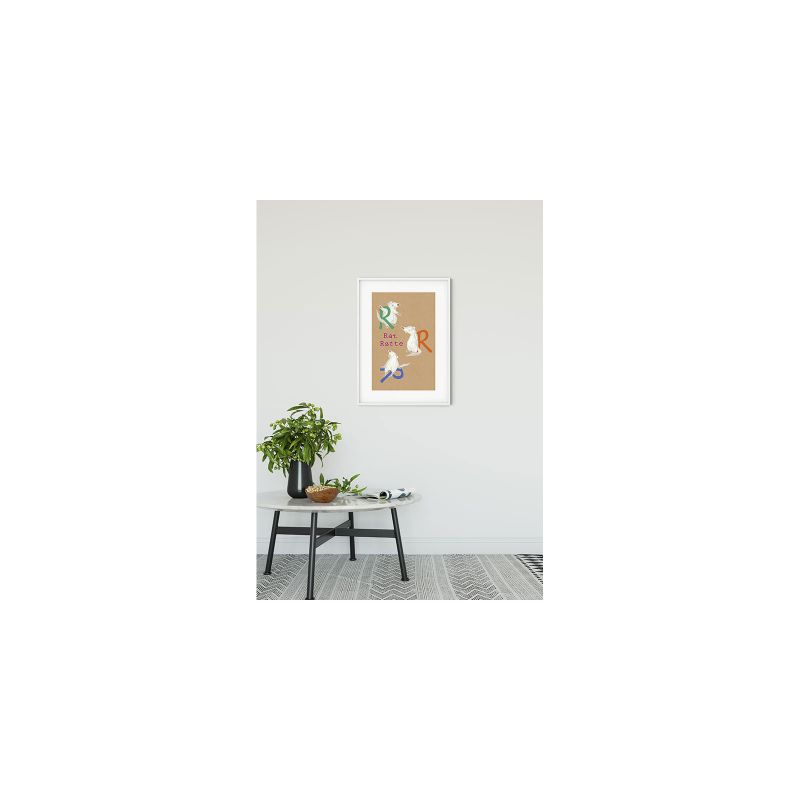 Komar  Wandbild ABC Animal R 40x50 cm