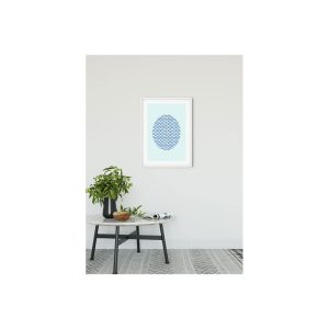 Komar Wandbild Shelly Patterns Aqua 40×50 cm Komar Wandbild Shelly Patterns Aqua 40×50 cm