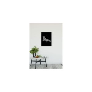 Komar Wandbild Iguana Black 40×50 cm Komar Wandbild Iguana Black 40×50 cm