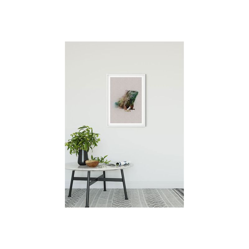 Komar  Wandbild Animals Paradise Iguana 40x50 cm