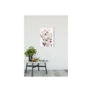 Komar Wandbild Triangles Red 40×50 cm Komar Wandbild Triangles Red 40×50 cm