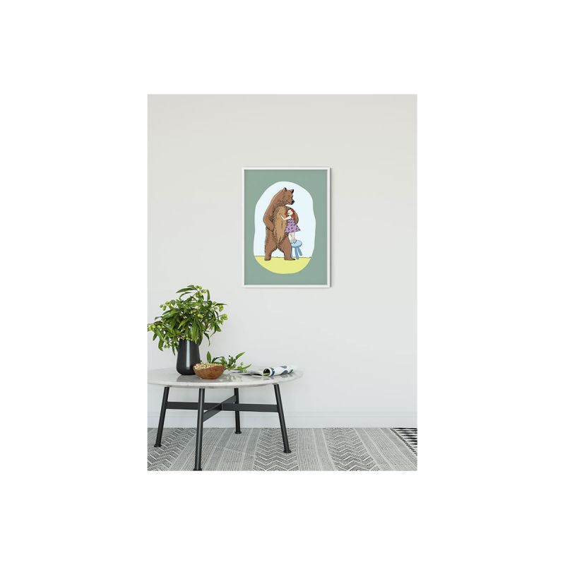Komar  Wandbild Lili and Bear 40x50 cm
