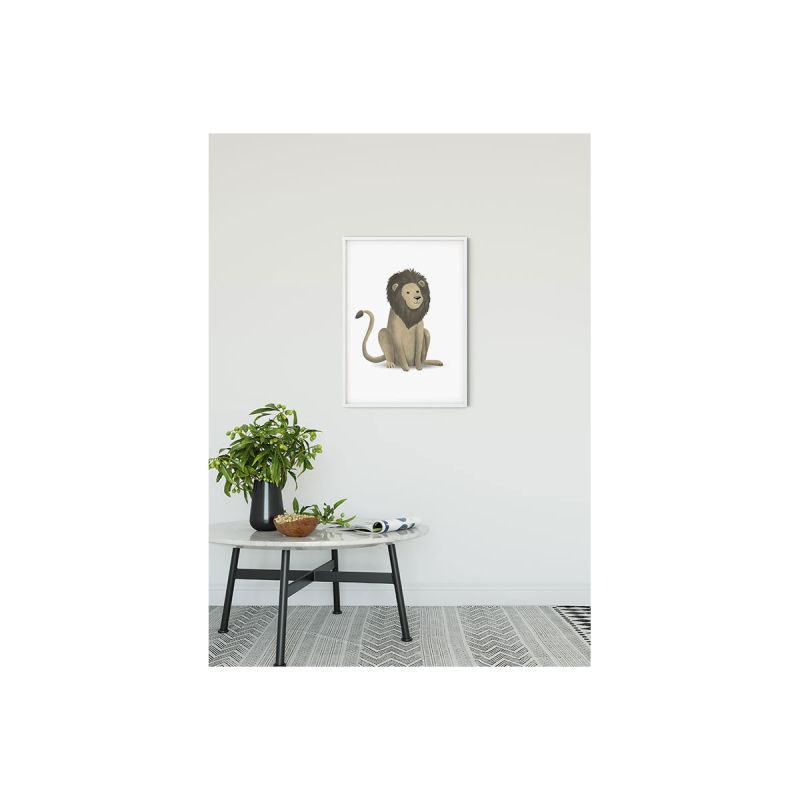 Komar  Wandbild Cute Animal Lion 40x50 cm