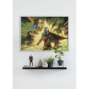 Komar Wandbild Mandalorian Fireteam 70×50 cm Komar Wandbild Mandalorian Fireteam 70×50 cm
