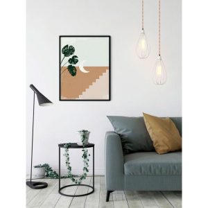 Komar Wandbild Silence Crescent Moon 50×70 cm Komar Wandbild Silence Crescent Moon 50×70 cm