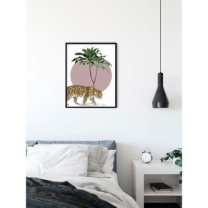 Komar Wandbild Botanical Garden Jaguar 50×70 cm Komar Wandbild Botanical Garden Jaguar 50×70 cm