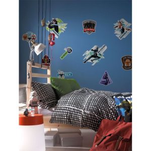 Komar  Wandtattoo Clone Wars Badges 100×70 cm