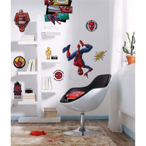 Komar Wandtattoo Spider-Man Web Head 100×70 cm Komar Wandtattoo Spider-Man Web Head 100×70 cm