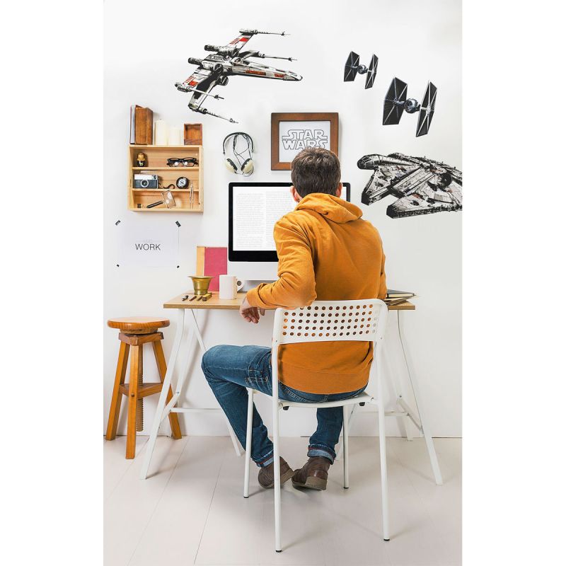 Komar  Wandtattoo Star Wars Spaceships 100x70 cm