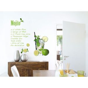 Komar Wandtattoo Mojito 100×70 cm Komar Wandtattoo Mojito 100×70 cm