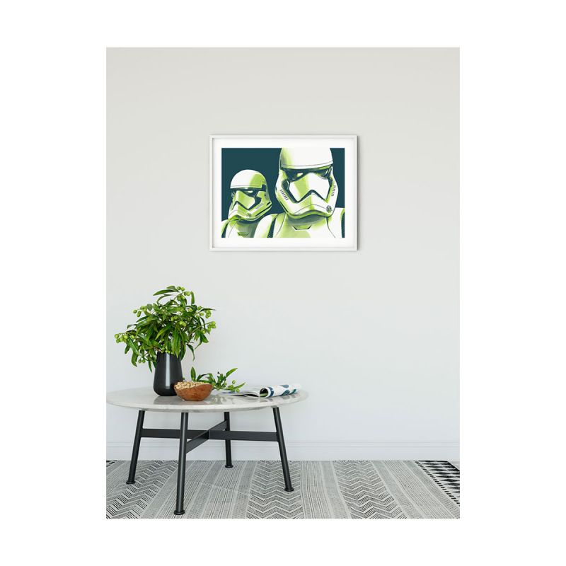Komar  Wandbild Star Wars Faces Stormtrooper 70x50 cm