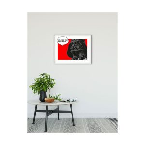 Komar Wandbild Star Wars Classic Comic Quote Vader 70×50 cm Komar Wandbild Star Wars Classic Comic Quote Vader 70×50 cm