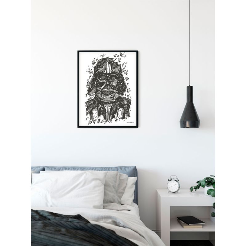 Komar  Wandbild Star Wars Darth Vader Drawing 50x70 cm