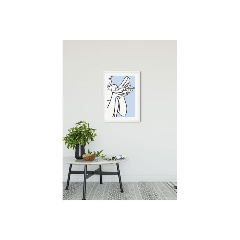 Komar  Wandbild Cinderella Glass Shoe 50x70 cm