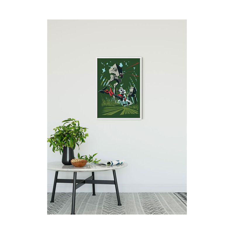 Komar  Wandbild Star Wars Classic Vector Endor 50x70 cm