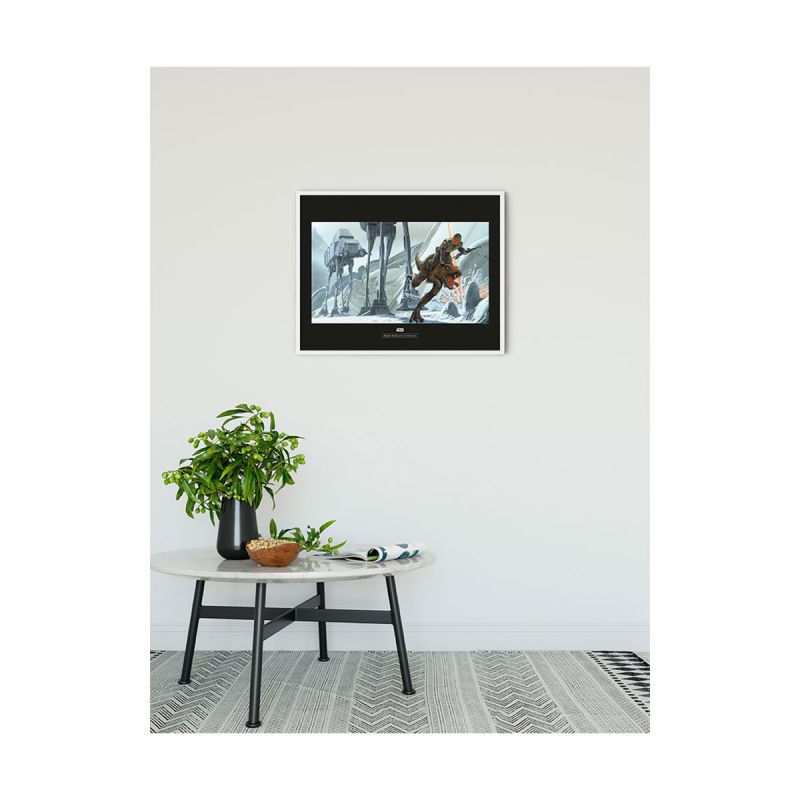 Komar  Wandbild Star Wars Classic Hoth Battle Ground 70x50 cm
