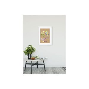 Komar Wandbild ABC Animal C 50×70 cm Komar Wandbild ABC Animal C 50×70 cm