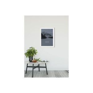 Komar Wandbild Word Lake In Motion Steel 50×70 cm Komar Wandbild Word Lake In Motion Steel 50×70 cm