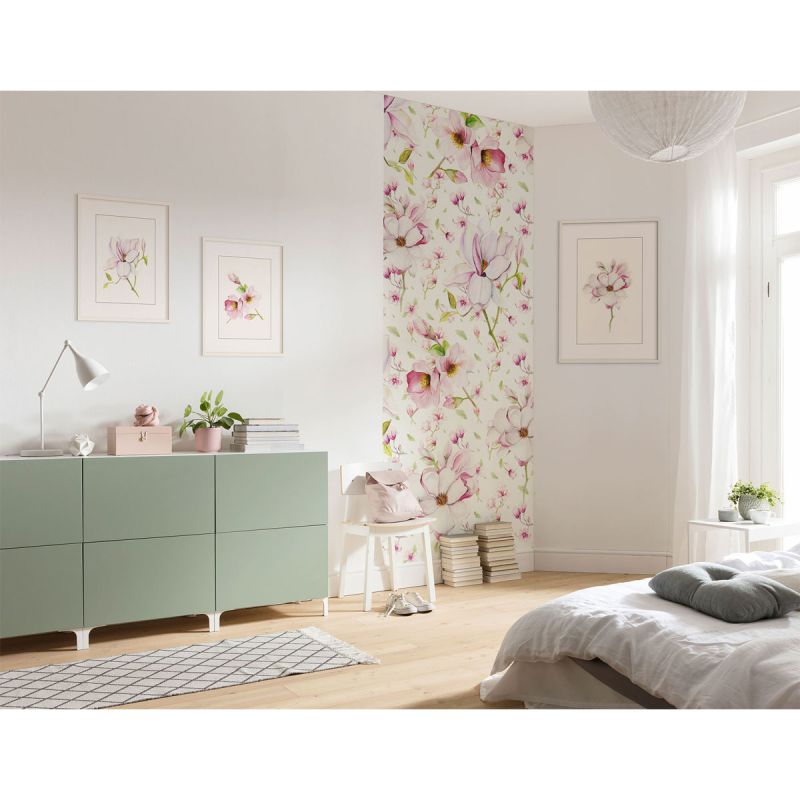 Komar  Vlies Fototapete Magnolia Panel 100x250 cm