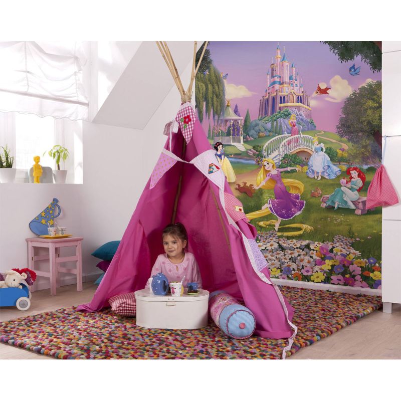 Komar  Papier Fototapete Disney Princess Sunset 184x254 cm