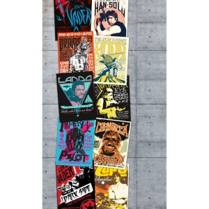 Komar Vlies Fototapete Star Wars Rock on Wall 120×200 cm Komar Vlies Fototapete Star Wars Rock on Wall 120×200 cm