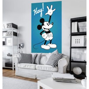 Komar Vlies Fototapete Mickey Hey 120×200 cm Komar Vlies Fototapete Mickey Hey 120×200 cm