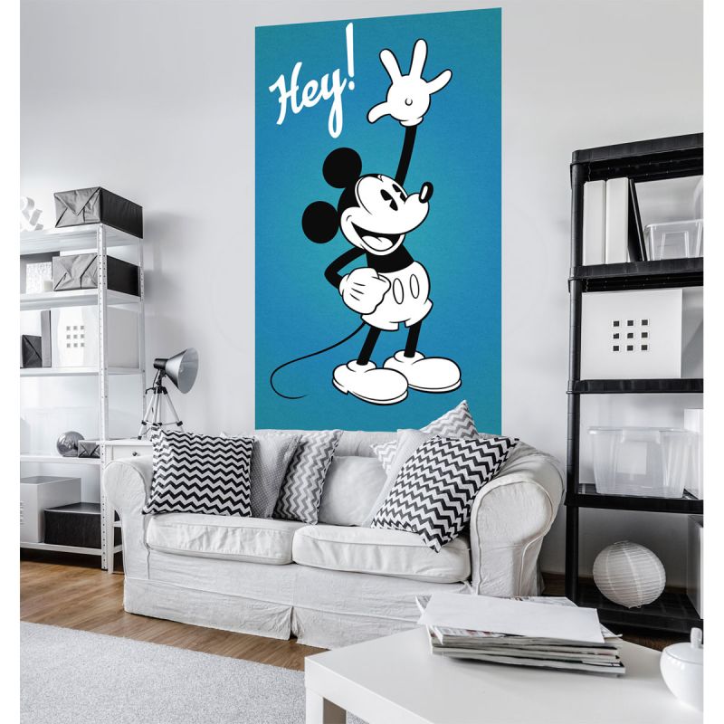 Komar  Vlies Fototapete Mickey Hey 120x200 cm