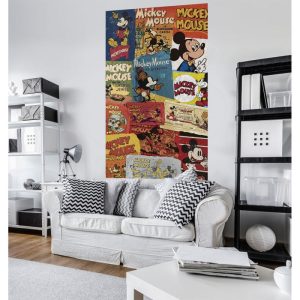 Komar Vlies Fototapete Mickey Billboard 120×200 cm Komar Vlies Fototapete Mickey Billboard 120×200 cm