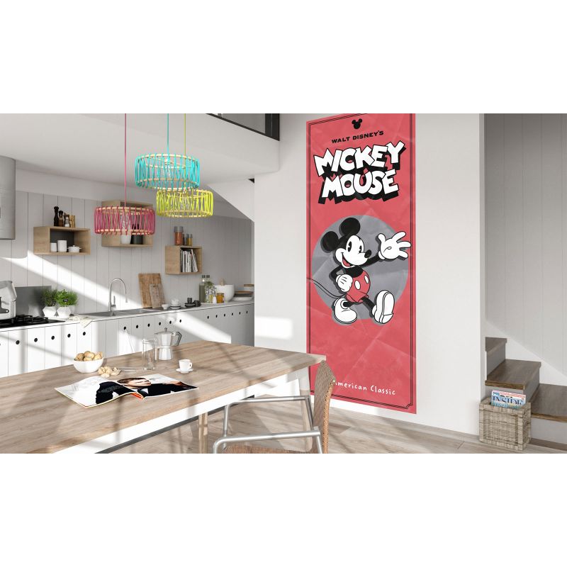 Komar  Vlies Fototapete Mickey American Classic 100x250 cm